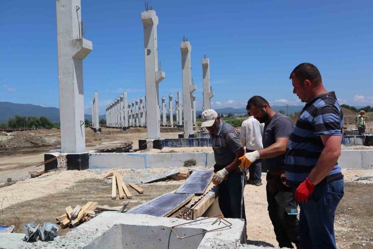 Düzce’nin en modern sanayi sitesi yükseliyor