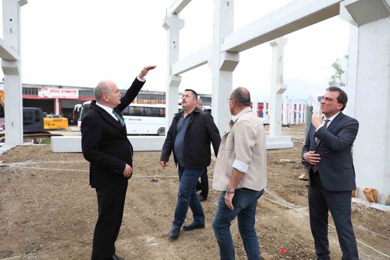 Düzce’nin en modern sanayi sitesi yükseliyor
