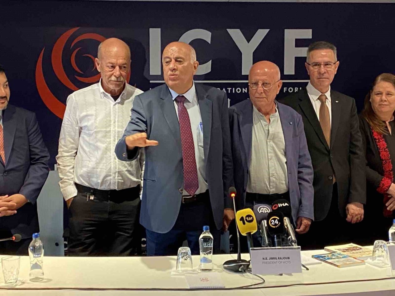 Filistinli General Jibril Rajoub’un cezaevi hatıraları kitabının lansmanı yapıldı