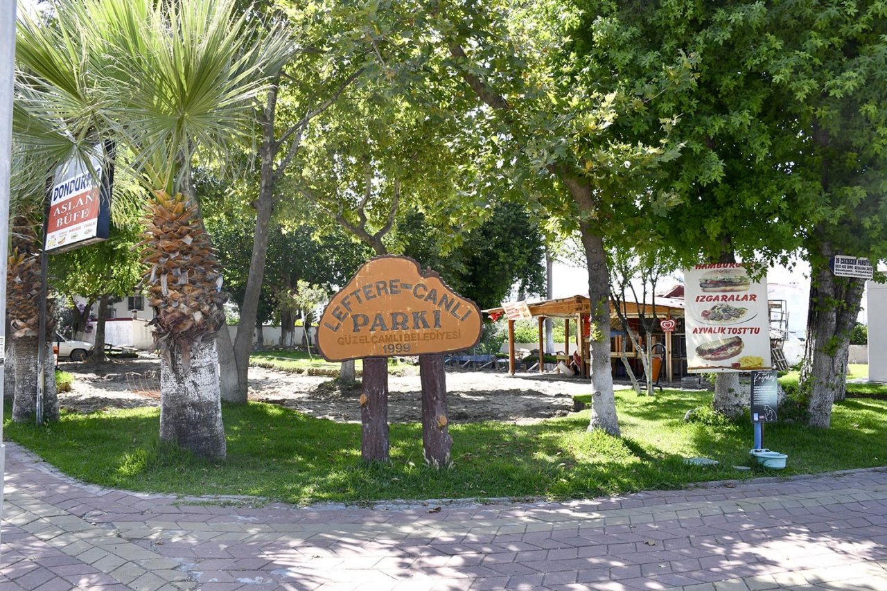 Güzelçamlı Mahallesi’ndeki park ve yeşil alanlar çoğalıyor