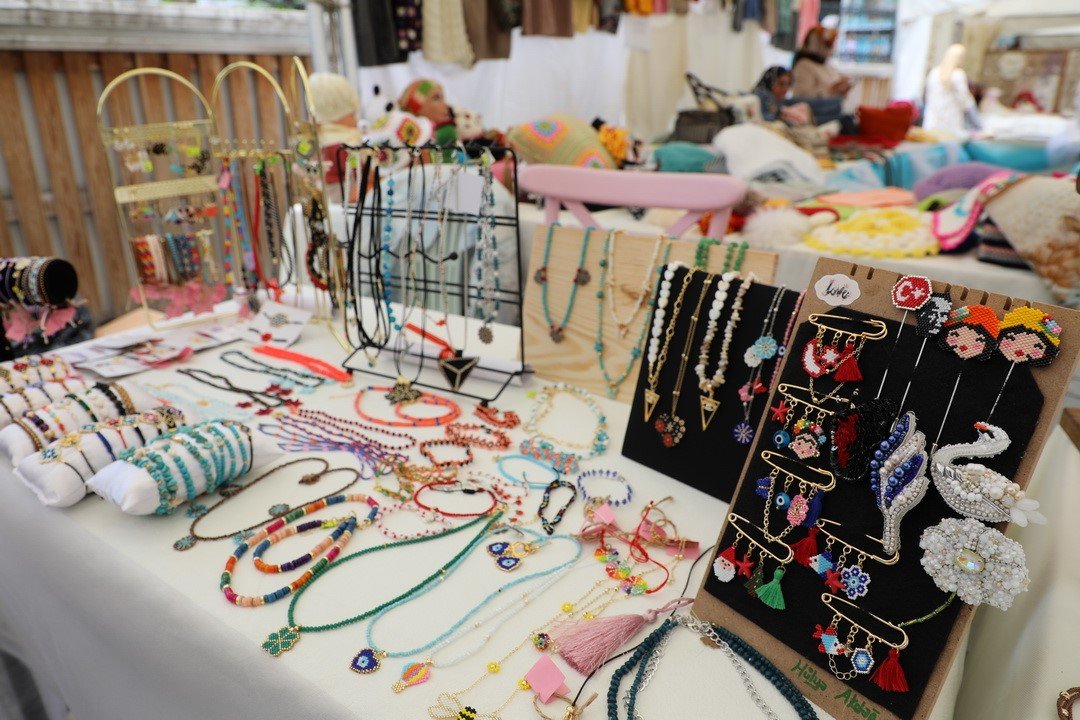 İlkadım’da el emeği göz nuru ürünler görücüye çıktı