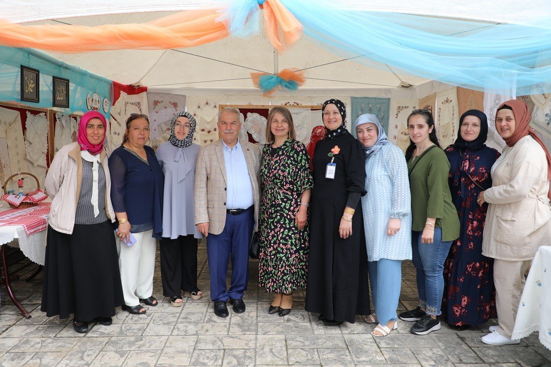 İlkadım’da el emeği göz nuru ürünler görücüye çıktı