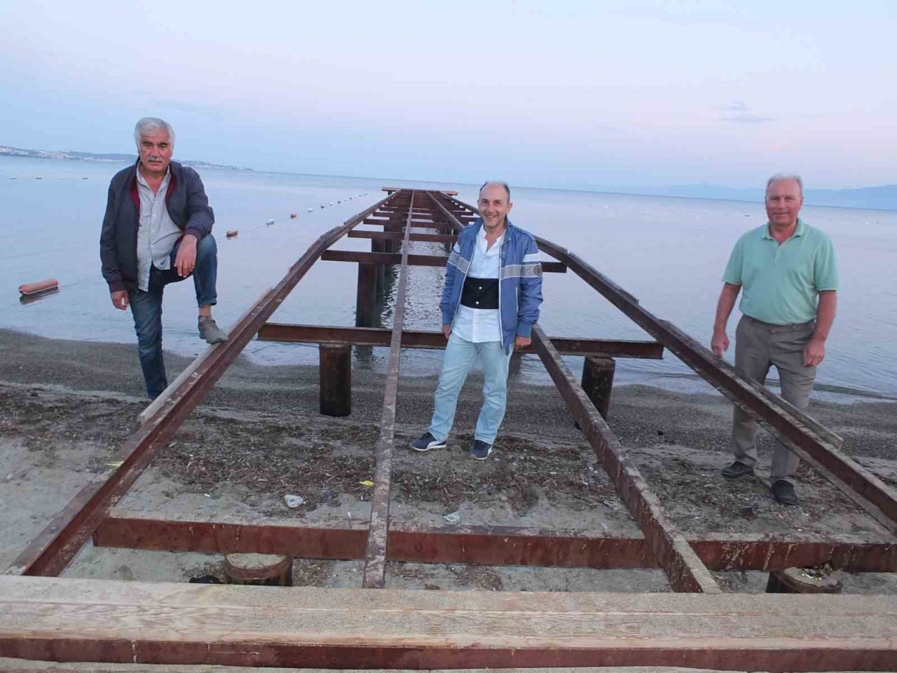 Burhaniye Ören’de iskele sevinci