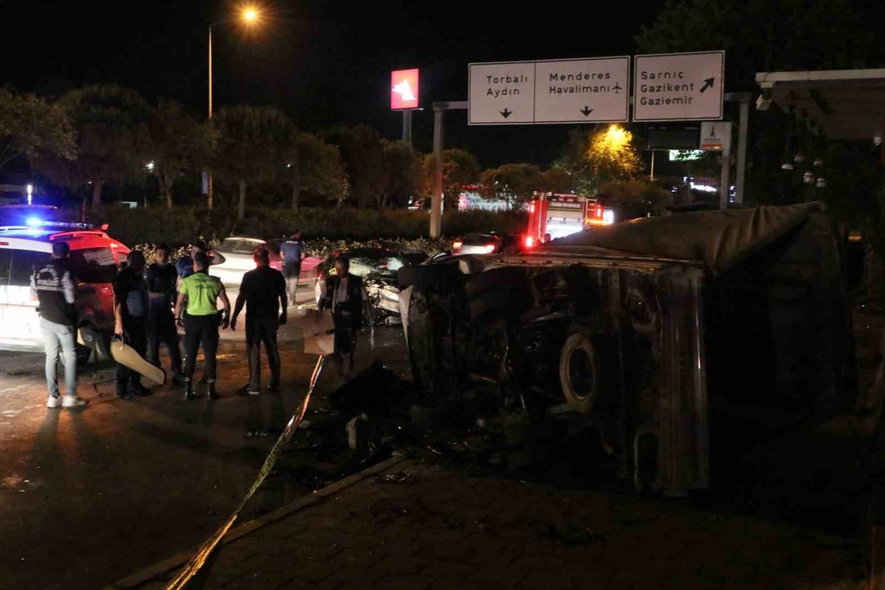 İzmir’de öldüren yarış: 1 ölü, 1’i bebek 2 yaralı
