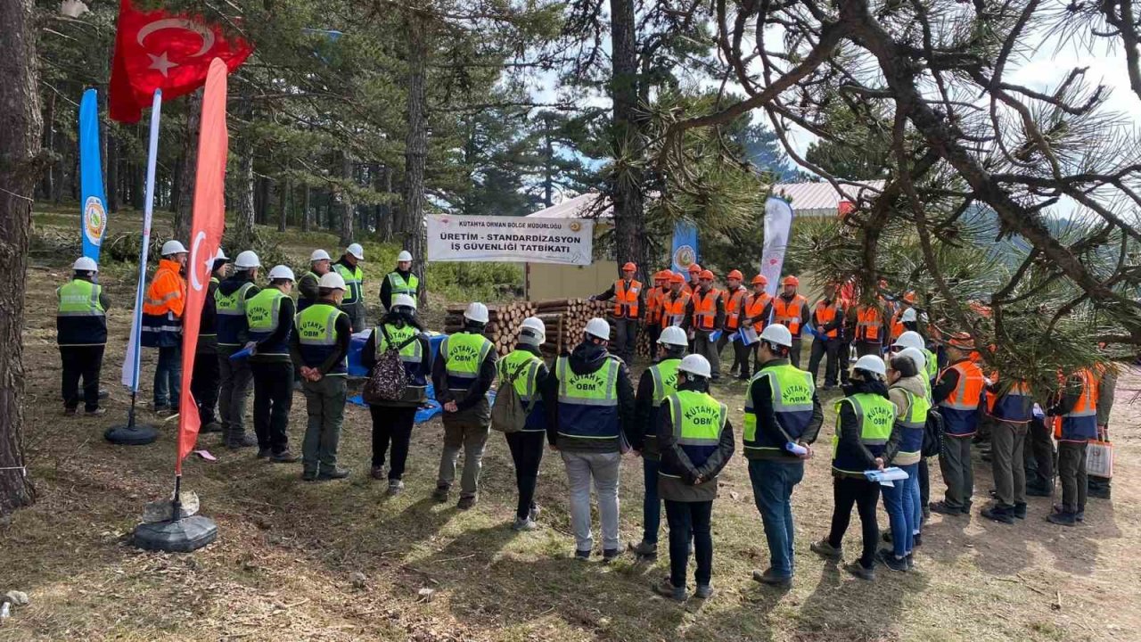 Kütahya OBM’de üretim, standardizasyon ve iş güvenliği tatbikatları