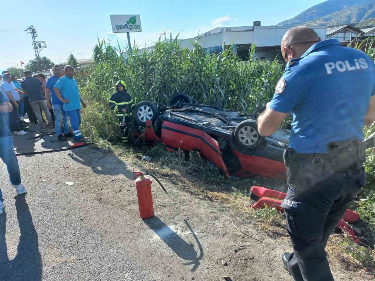 Kuyucak’ta trafik kazası: 2’si çocuk 4 yaralı