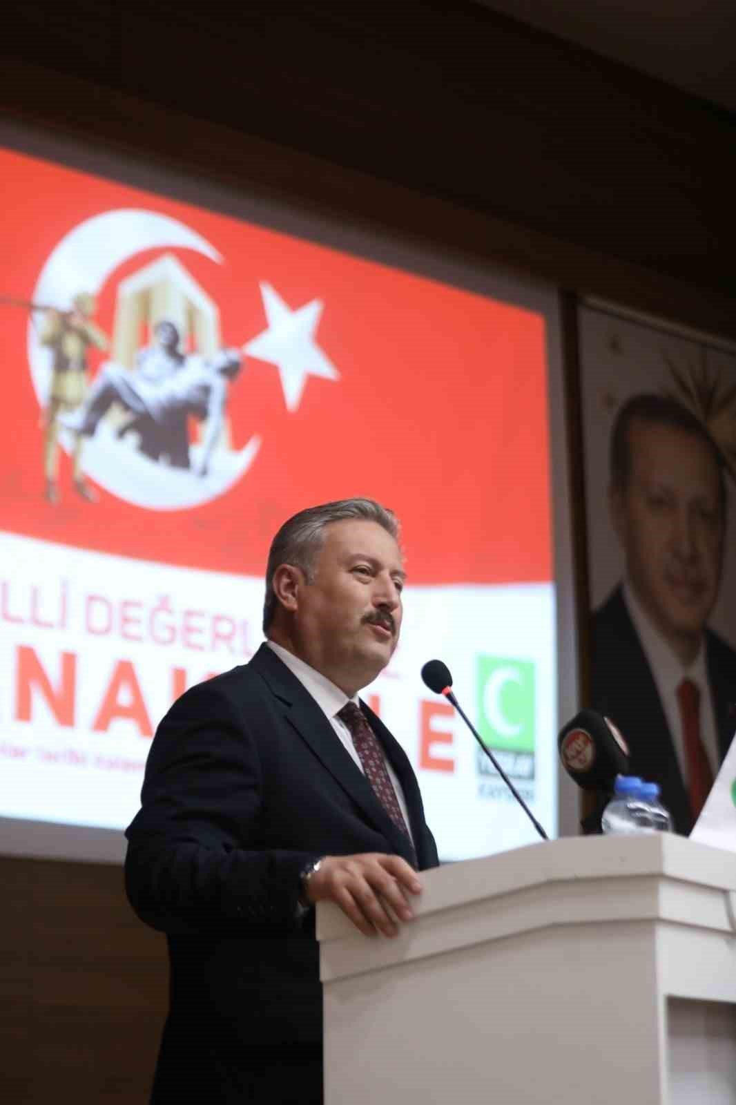 Melikgazi’de gençlere özel ‘Milli Değerlerimiz Çanakkale’ konferansı