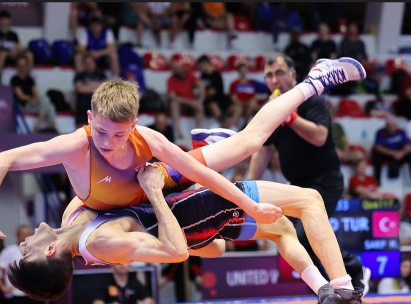 Milaslı güreşçi Avrupa üçüncüsü oldu