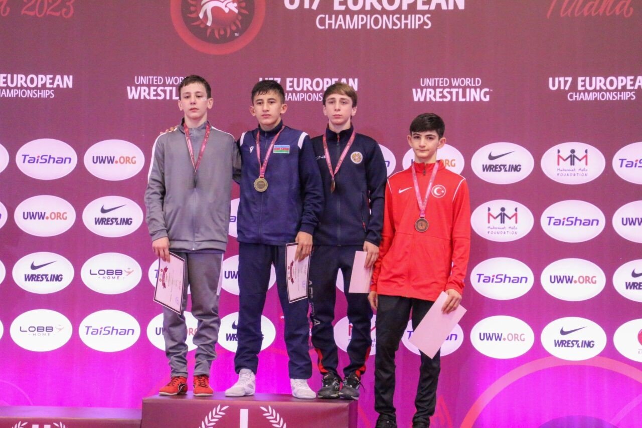 Milaslı güreşçi Avrupa üçüncüsü oldu