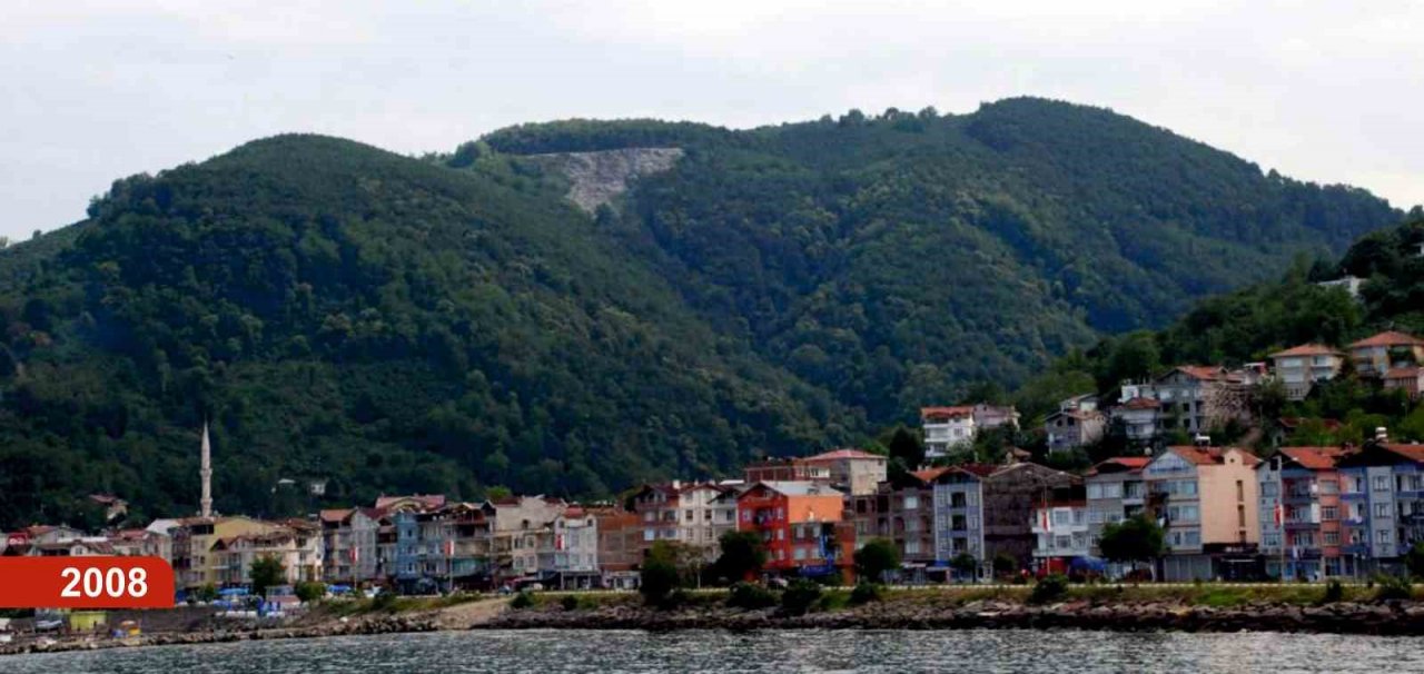 Çöp dağından yeşil ormana