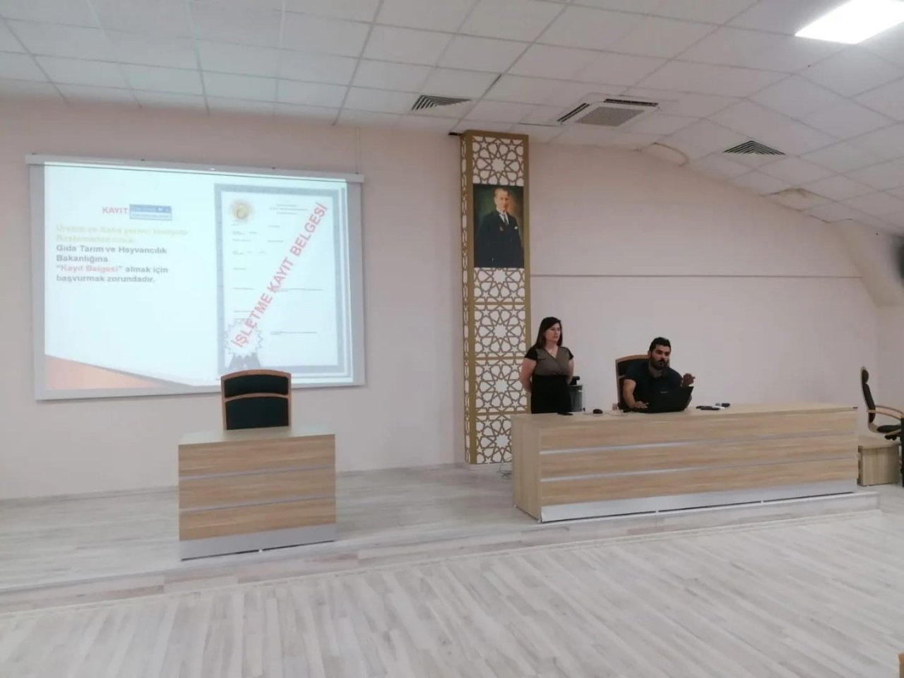 Fırın ve pastaneler bilgilendirildi