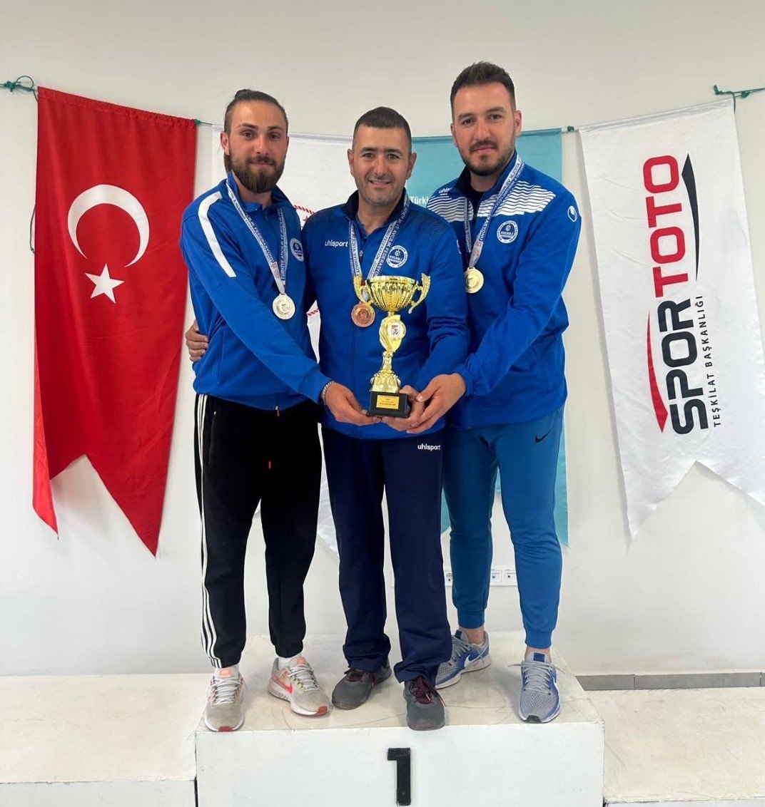 Türkiye Trap Şampiyonası’nda madalyaların tek sahibi Kağıtspor