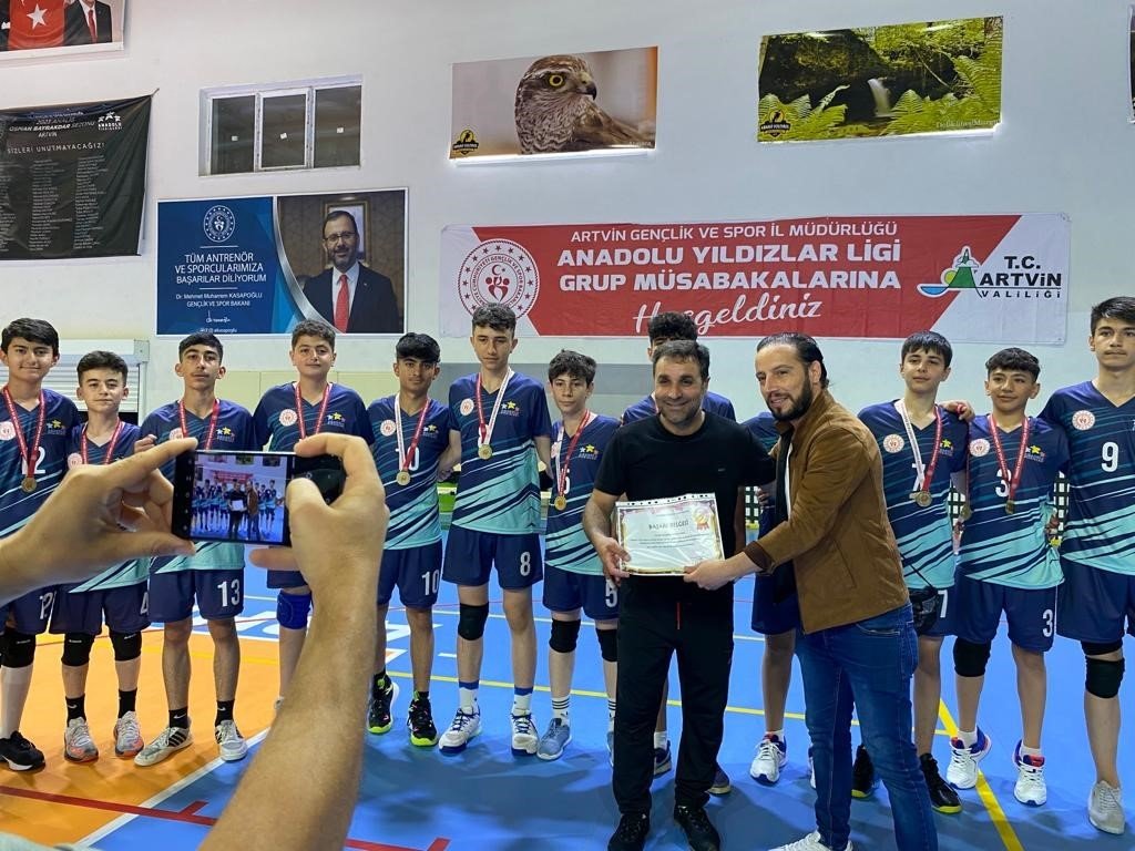 Voleybolda Aşkale imzası