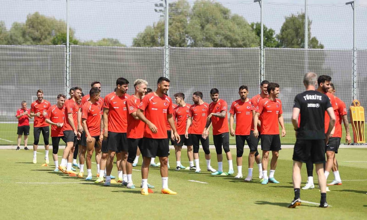 A Milli Takım, Letonya maçının hazırlıklarını tamamladı