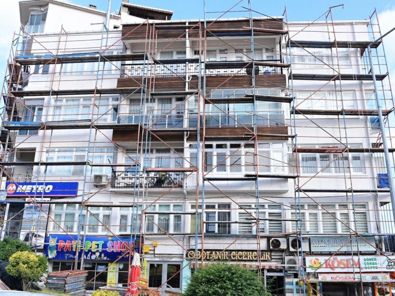 Sinop’ta Cephe Sağlıklaştırma Projesi