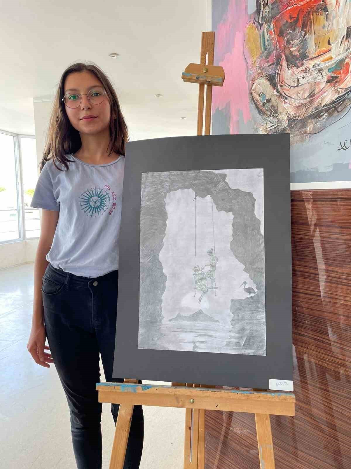 İlk üniversite harçlıklarını sanattan kazanacaklar