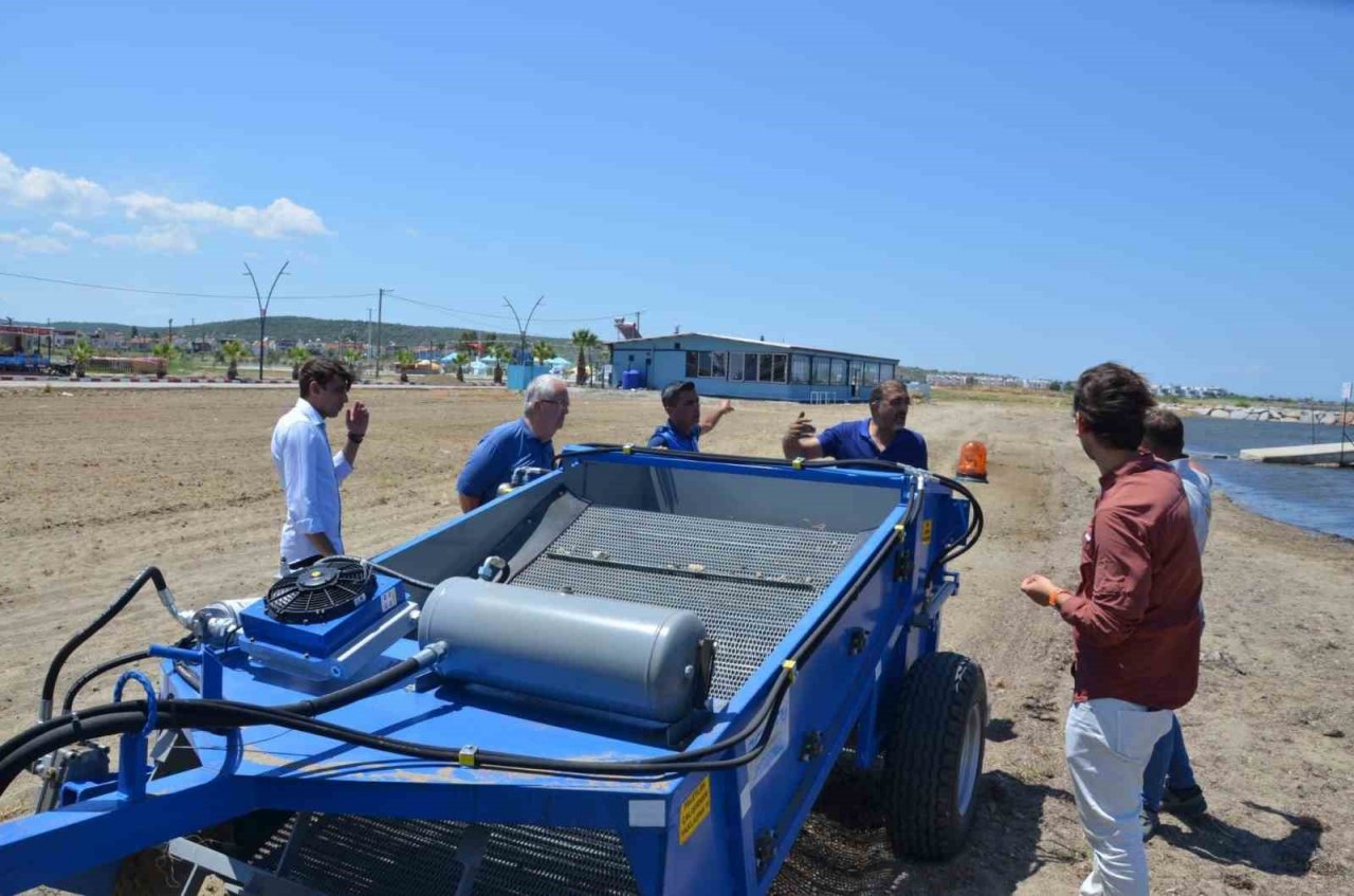 Gömeç plajları artık daha temiz