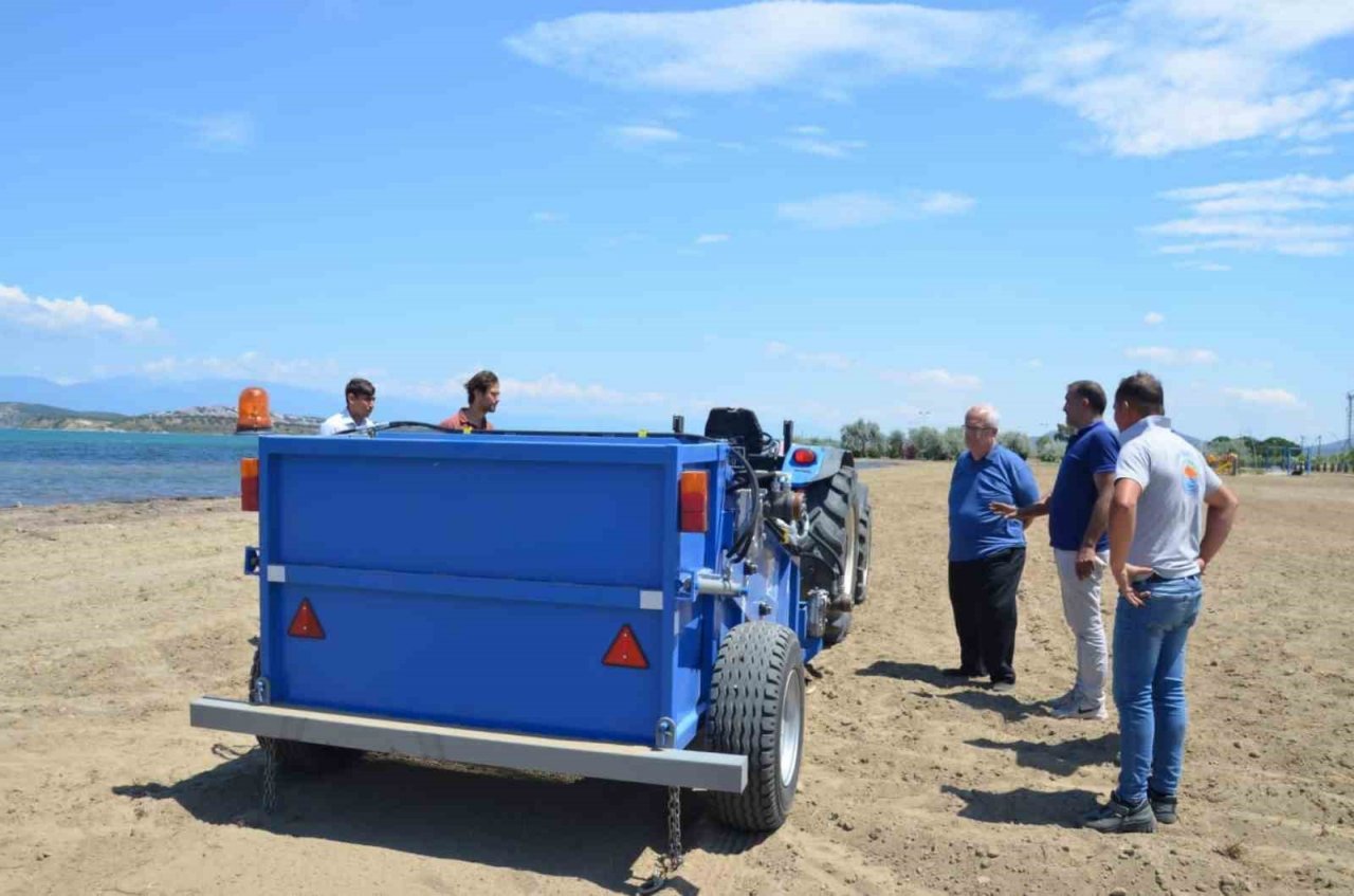 Gömeç plajları artık daha temiz