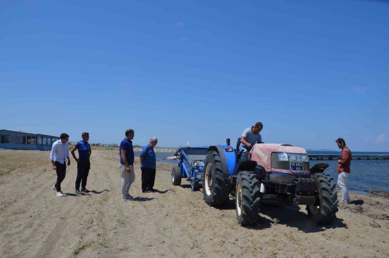 Gömeç plajları artık daha temiz