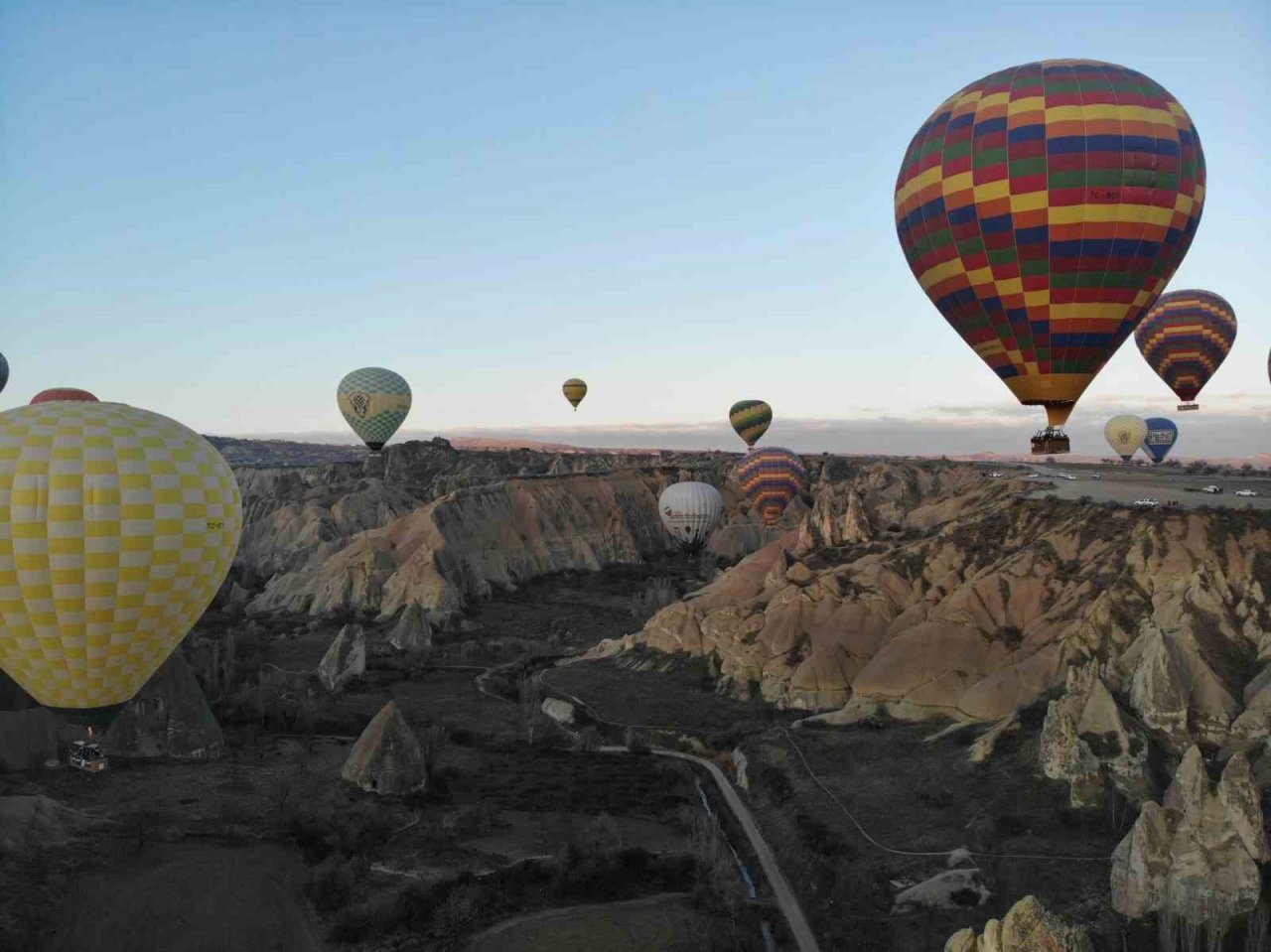 Kapadokya’da bayram tatilinde doluluk oranı yüzde 70’i geçti