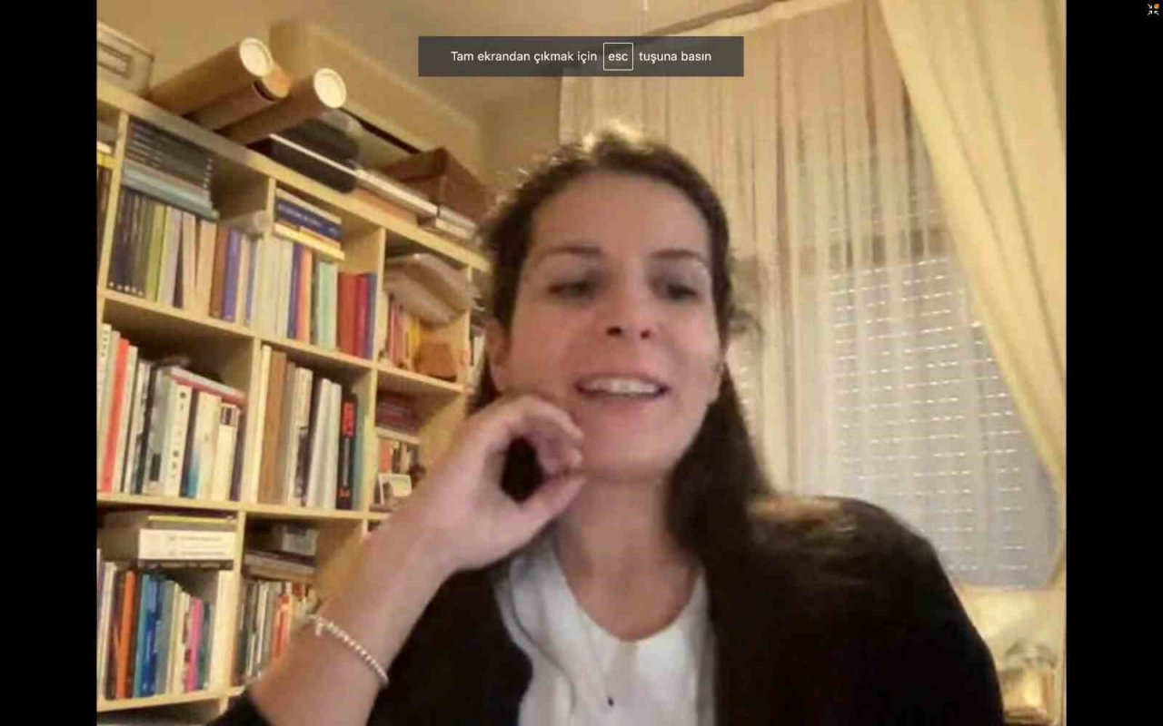 Görsel sanatlarda sesli düşünme konuşuldu