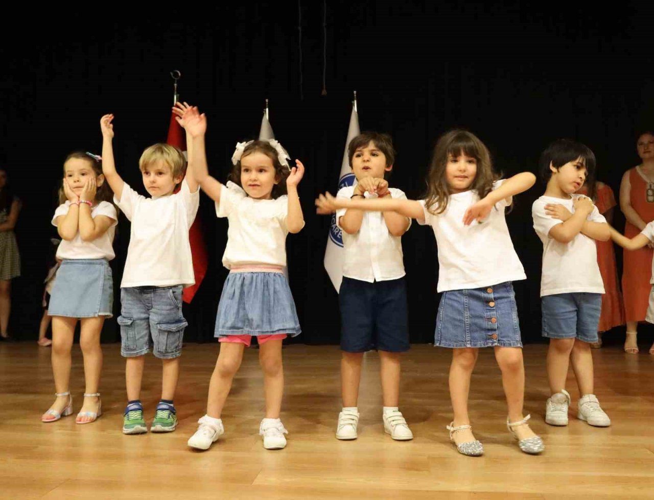 Beyaz Köşk Anaokulunda ilk mezuniyet heyecanı