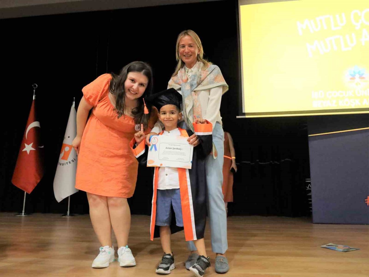 Beyaz Köşk Anaokulunda ilk mezuniyet heyecanı