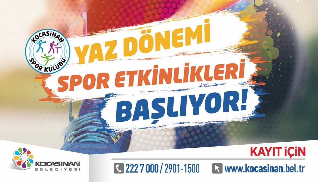 Kocasinan Belediyesi’nden öğrenciler için dolu dolu yaz programı