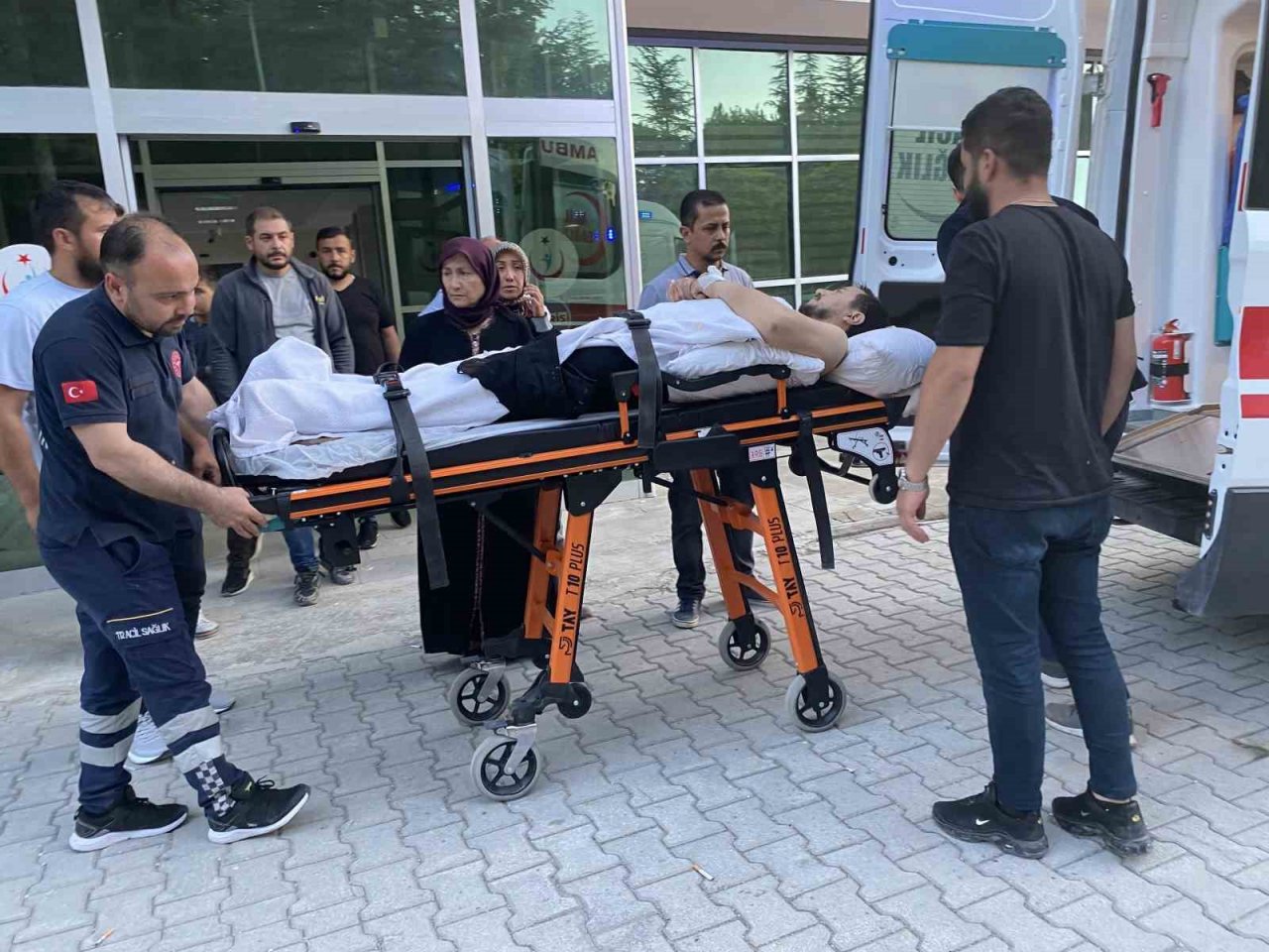 Konya’da motosiklet otomobile çarptı:1 yaralı