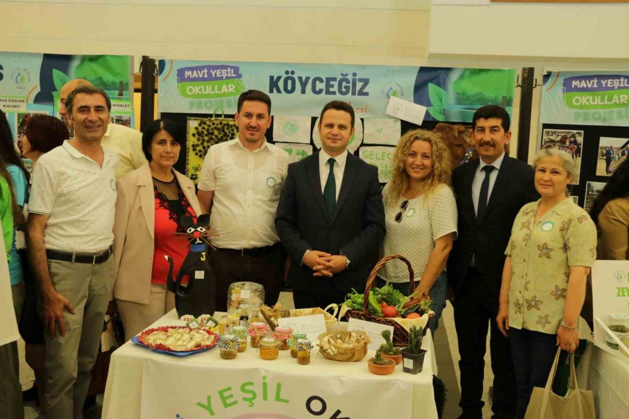 Köyceğiz’de 4 okul ‘Çevre Dostu Okul Levhası’ aldı