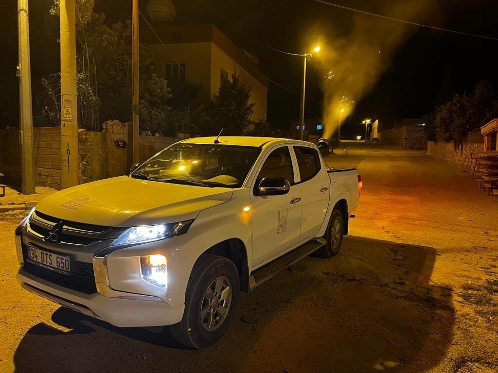 Mardin’de ilaçlama çalışmaları devam ediyor
