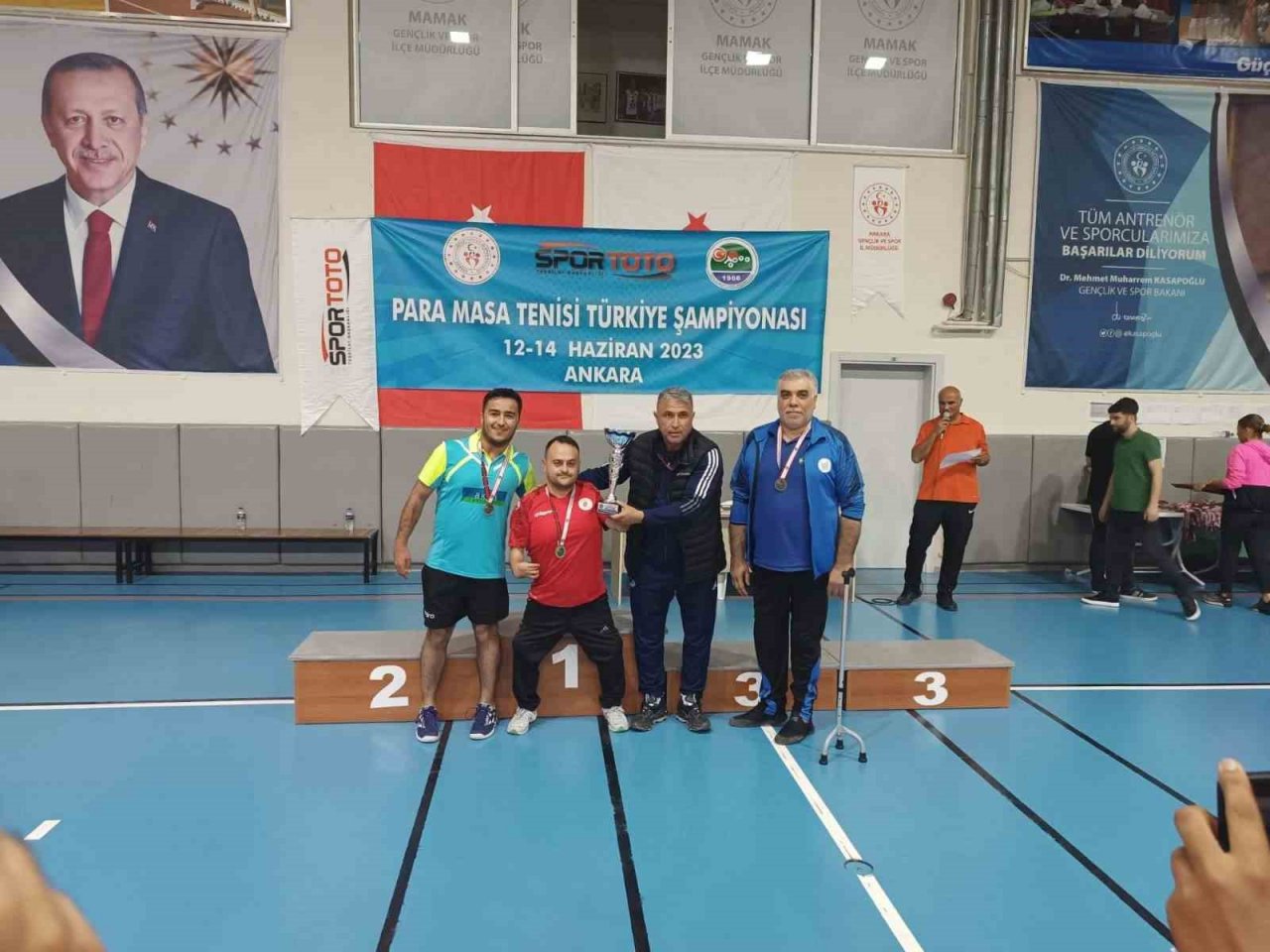 Real Mardin, Masa Tenisi Şampiyonası’nda Türkiye 2.’si oldu