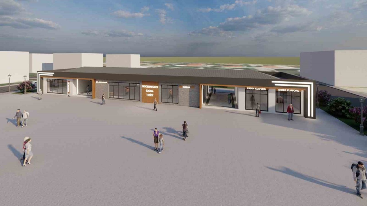 Modern Evler Mahallesi yıllardır beklediği sosyal tesise kavuşuyor