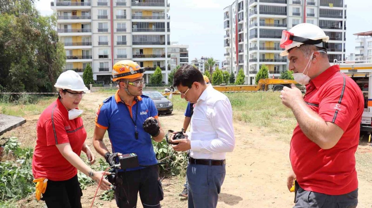 NAFAD’ın tatbikatı nefes kesti