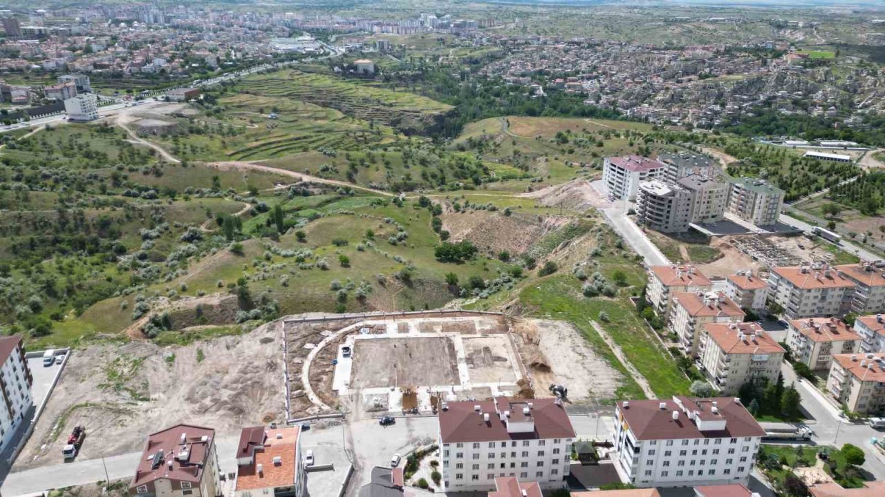 Güzelyurt Mahallesinde yeni park yapımı başladı
