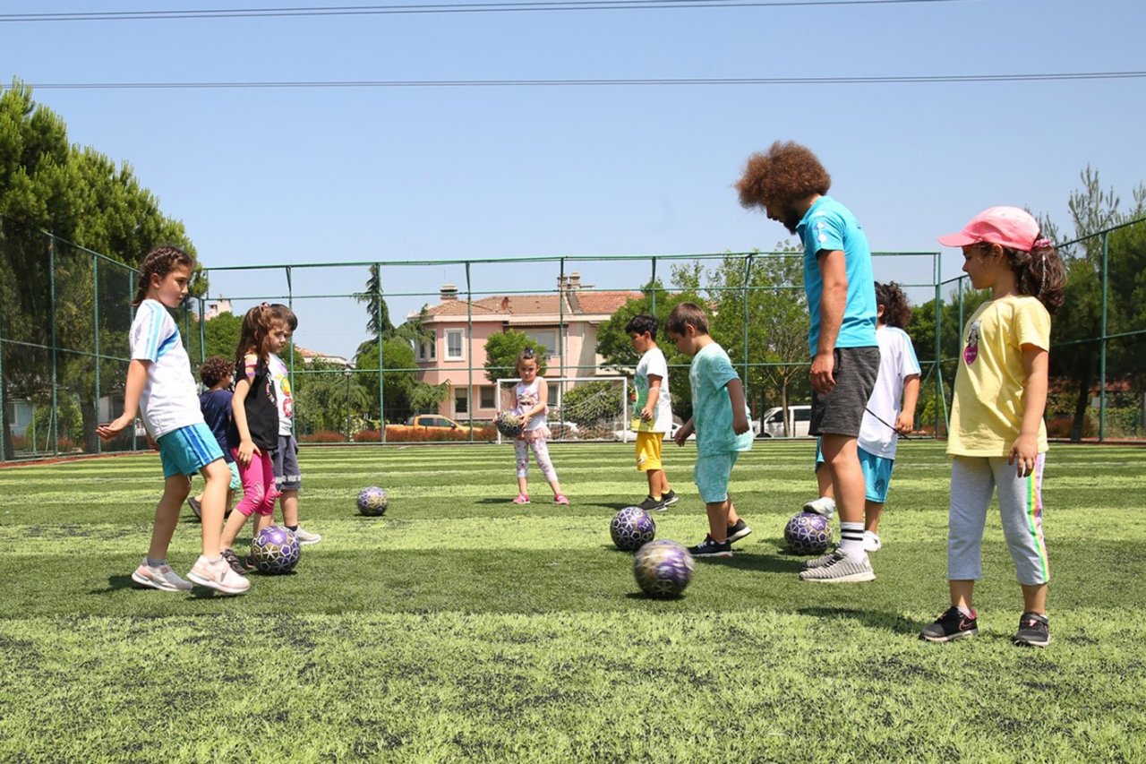 Nilüfer’de sporla ve sanatla dolu bir yaz tatili