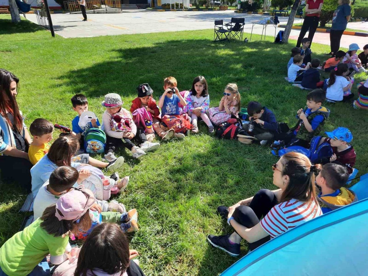 Minikler doğada yaşam eğitimi aldı