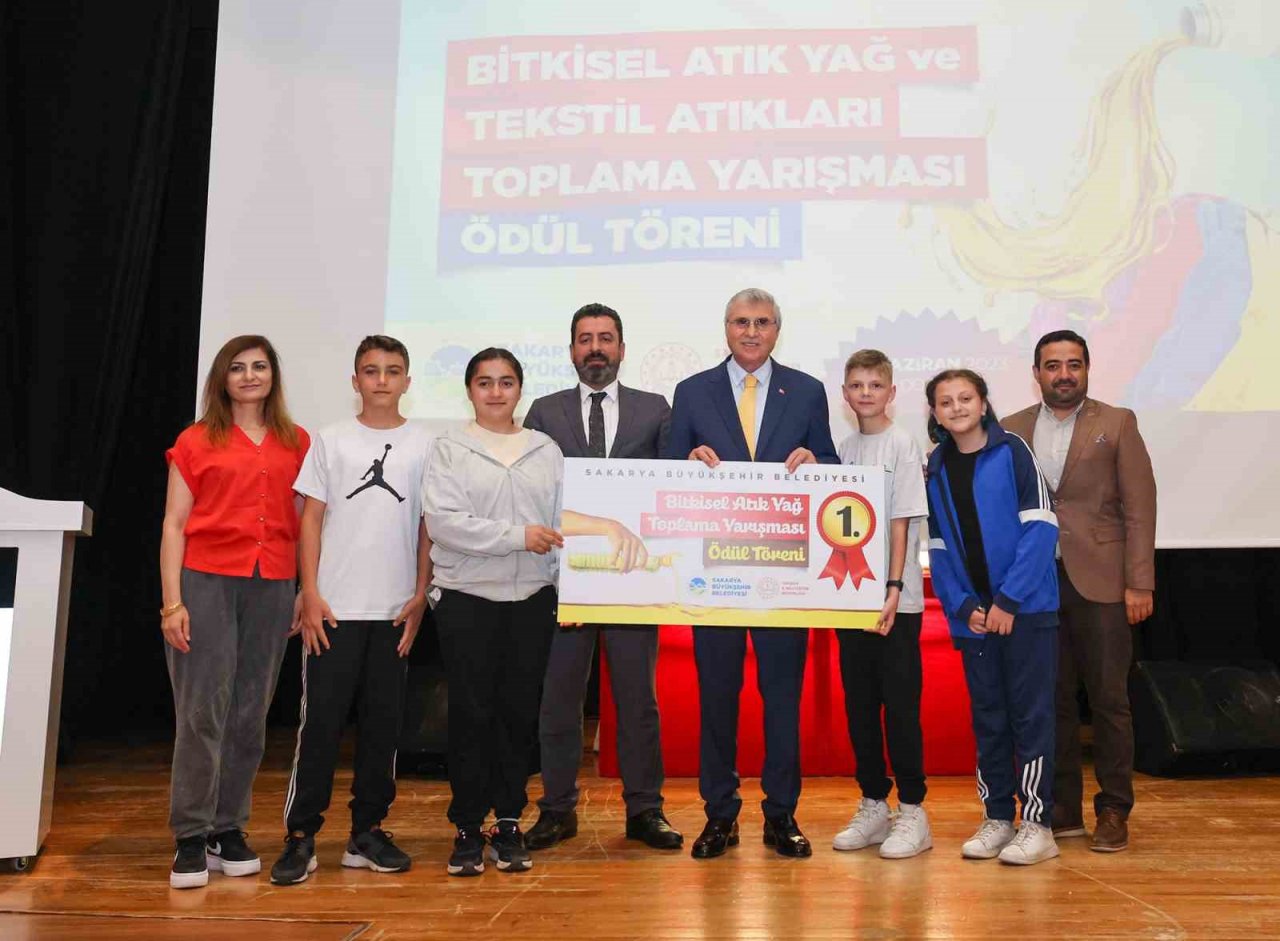 Çevreci okullar ödüllerini aldı