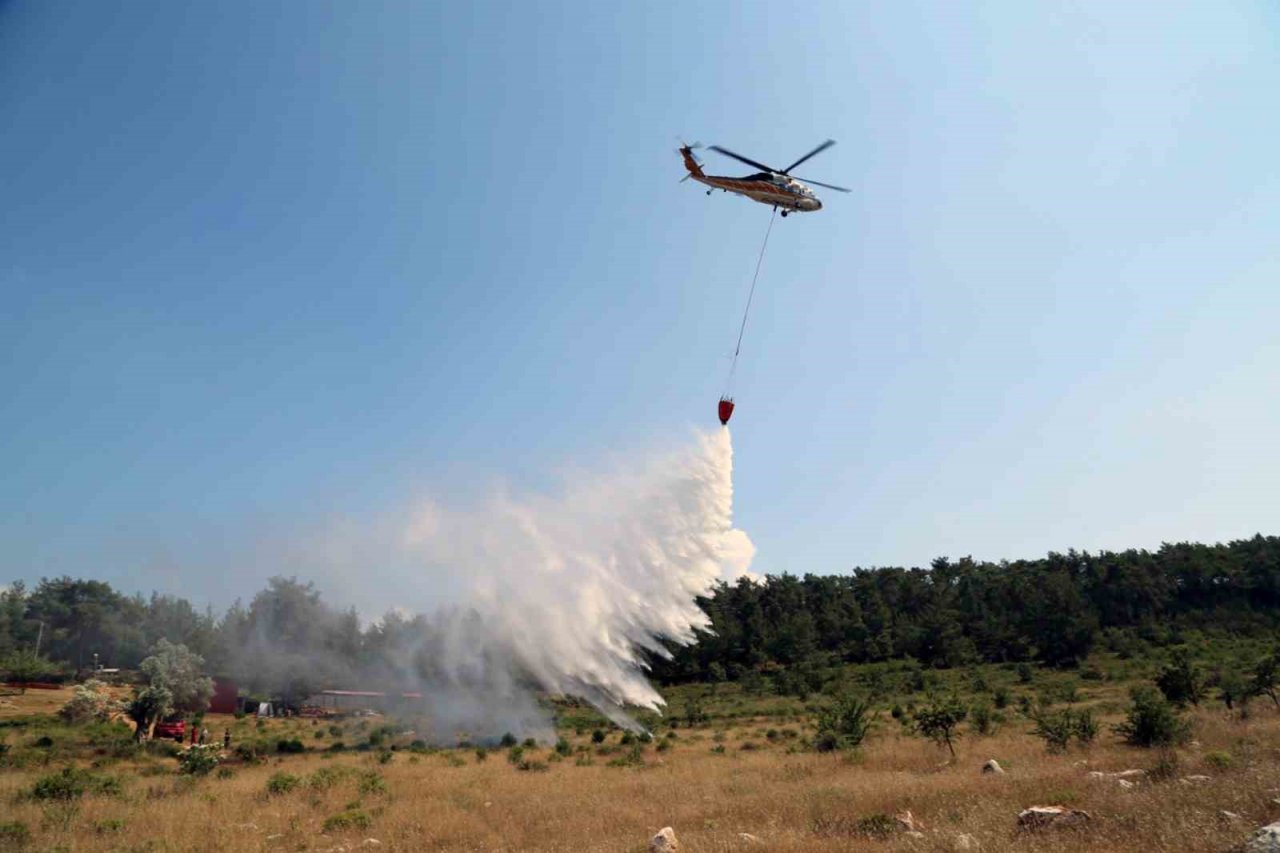 T-70 yangın söndürme helikopteri ‘Nefes’ Muğla’da göreve başladı