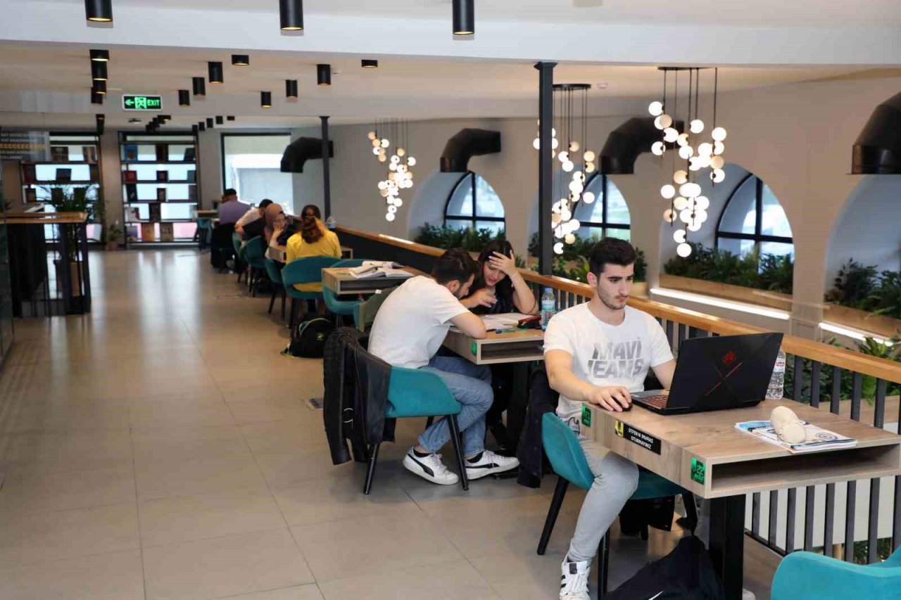 Talas’ın Kütüphanelerinde YKS’ye Hazırlandılar