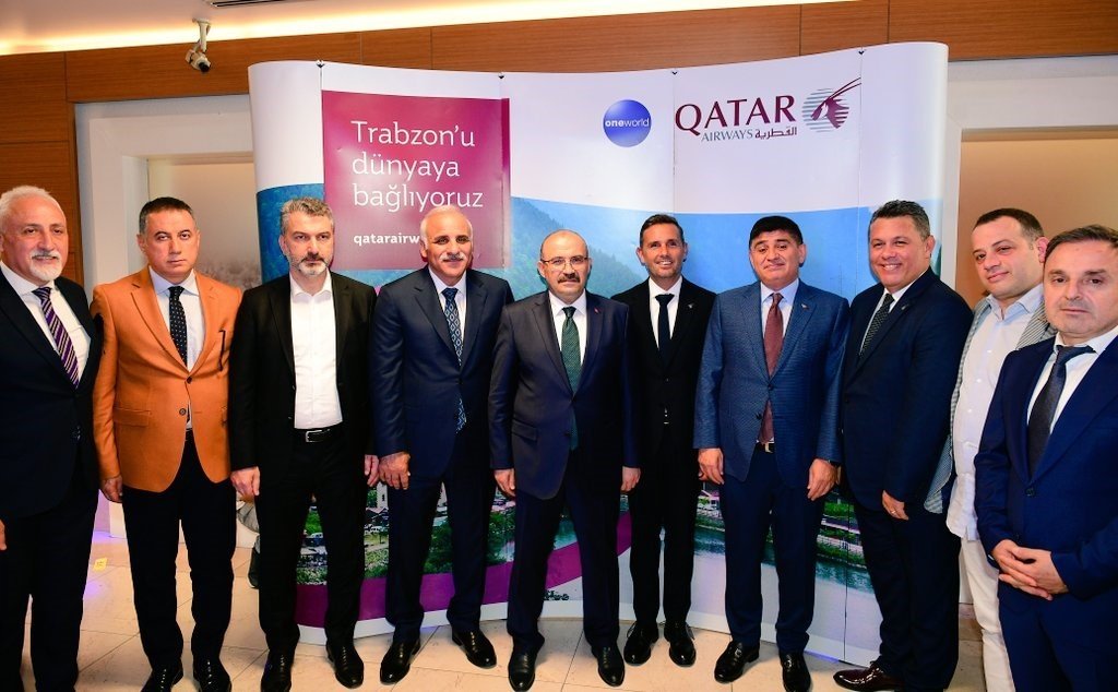 Katar Hava Yolları Doha’dan Trabzon’a direk uçak seferleri başlattı