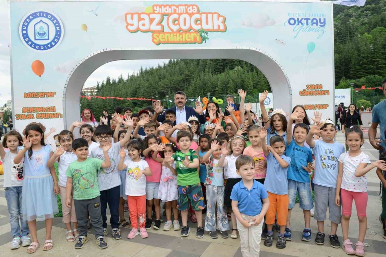 Yıldırım’da karne şenliği