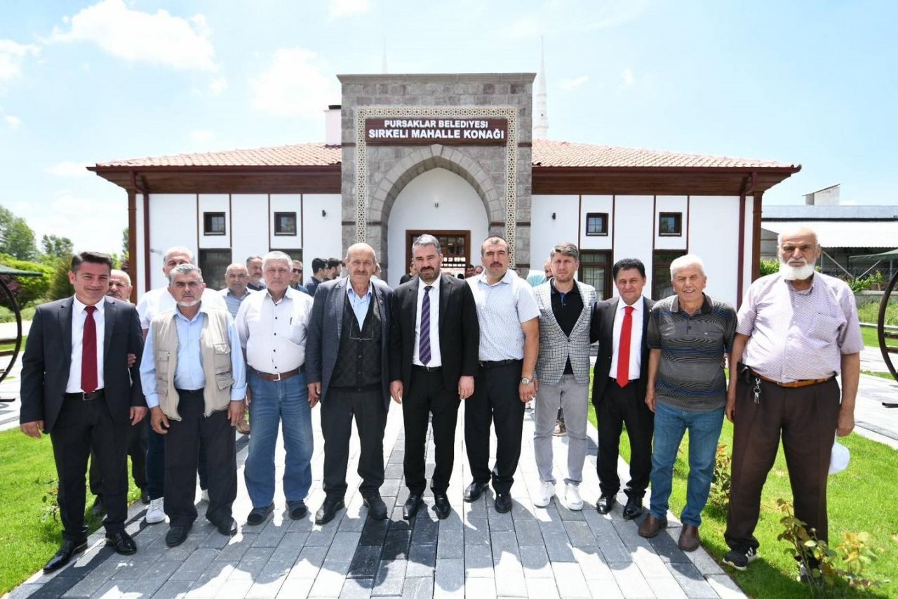 Pursaklar Sirkeli Mahalle Konağı hizmete açıldı