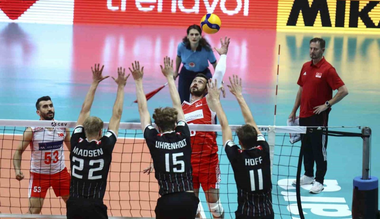 CEV Avrupa Altın Ligi: Türkiye: 3 - Danimarka: 1