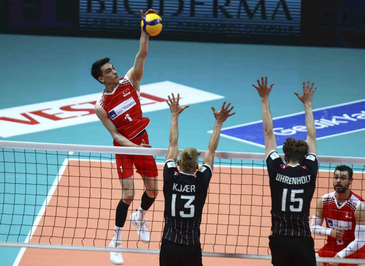 CEV Avrupa Altın Ligi: Türkiye: 3 - Danimarka: 1