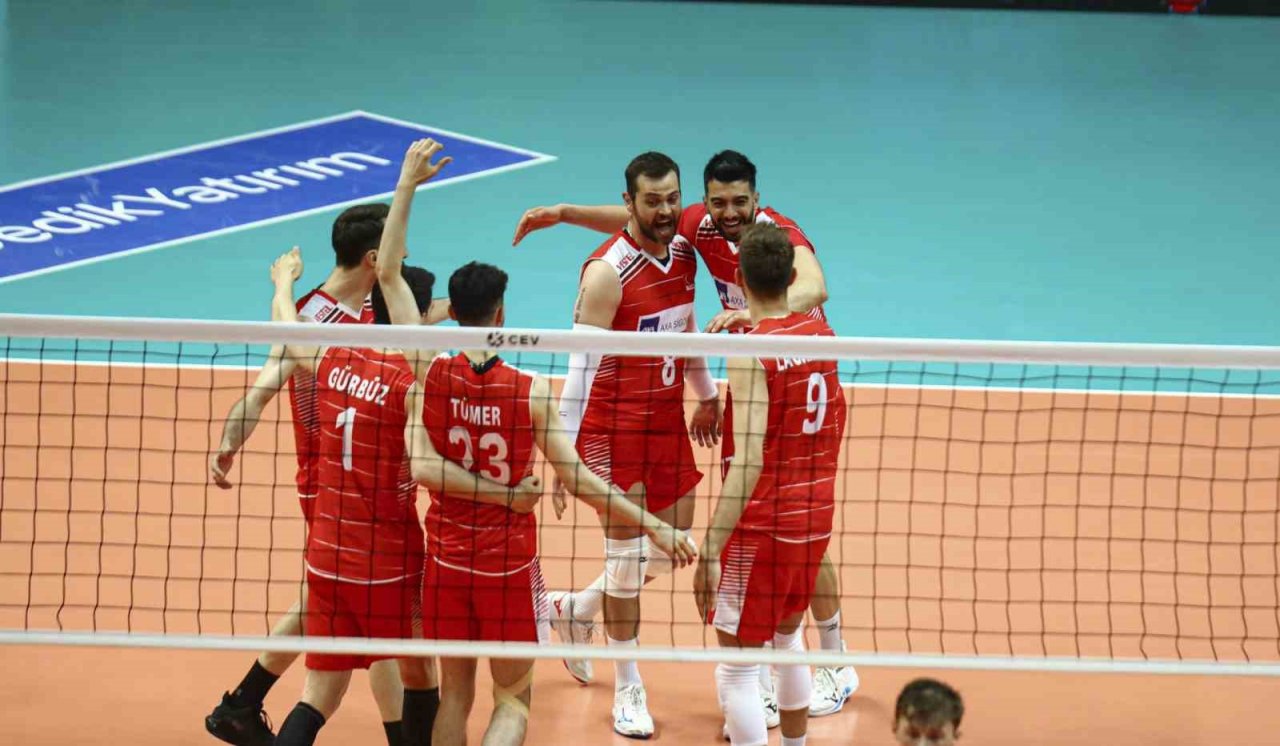 CEV Avrupa Altın Ligi: Türkiye: 3 - Danimarka: 1