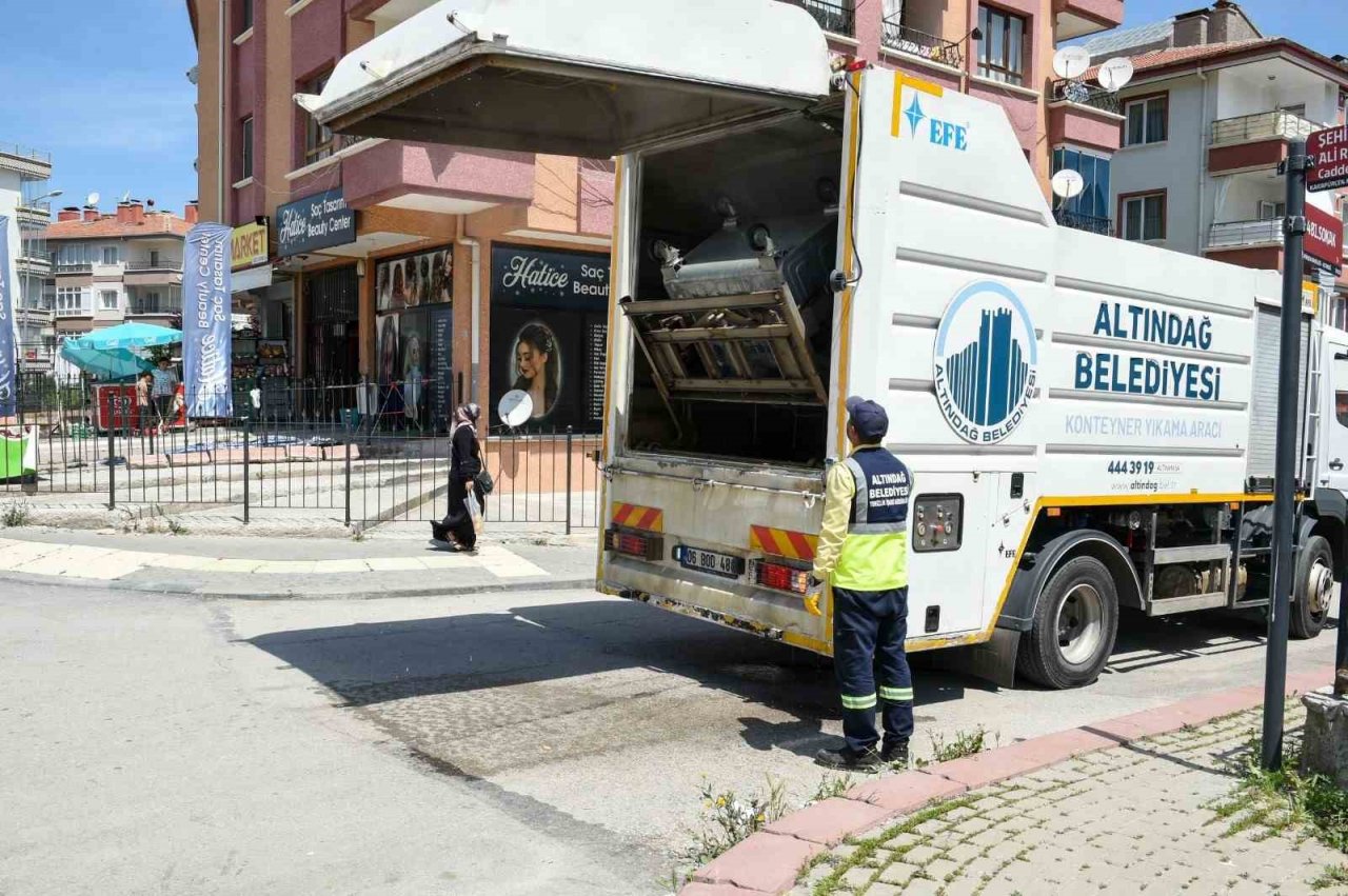 Altındağ Belediyesi detaylı temizlik çalışmalarına başladı