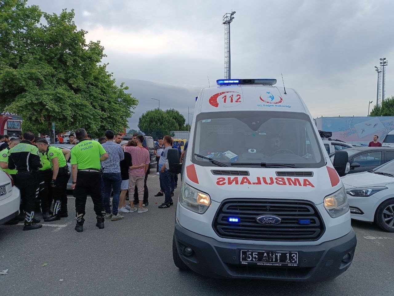 Samsunspor taraftarları kavga etti: 6 yaralı