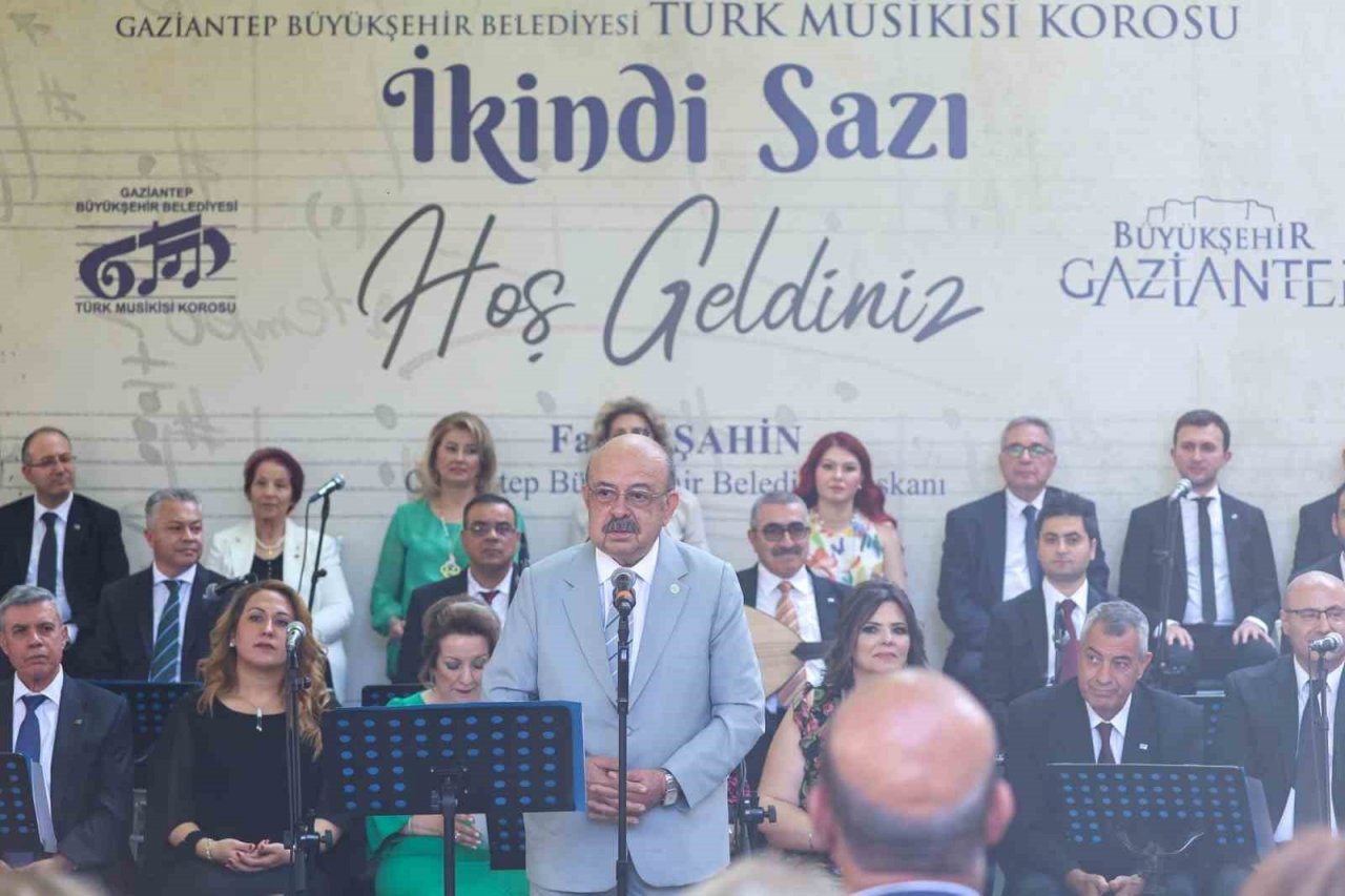 Büyükşehir Belediyesi İkindi Sazı Geleneğini sürdürüyor