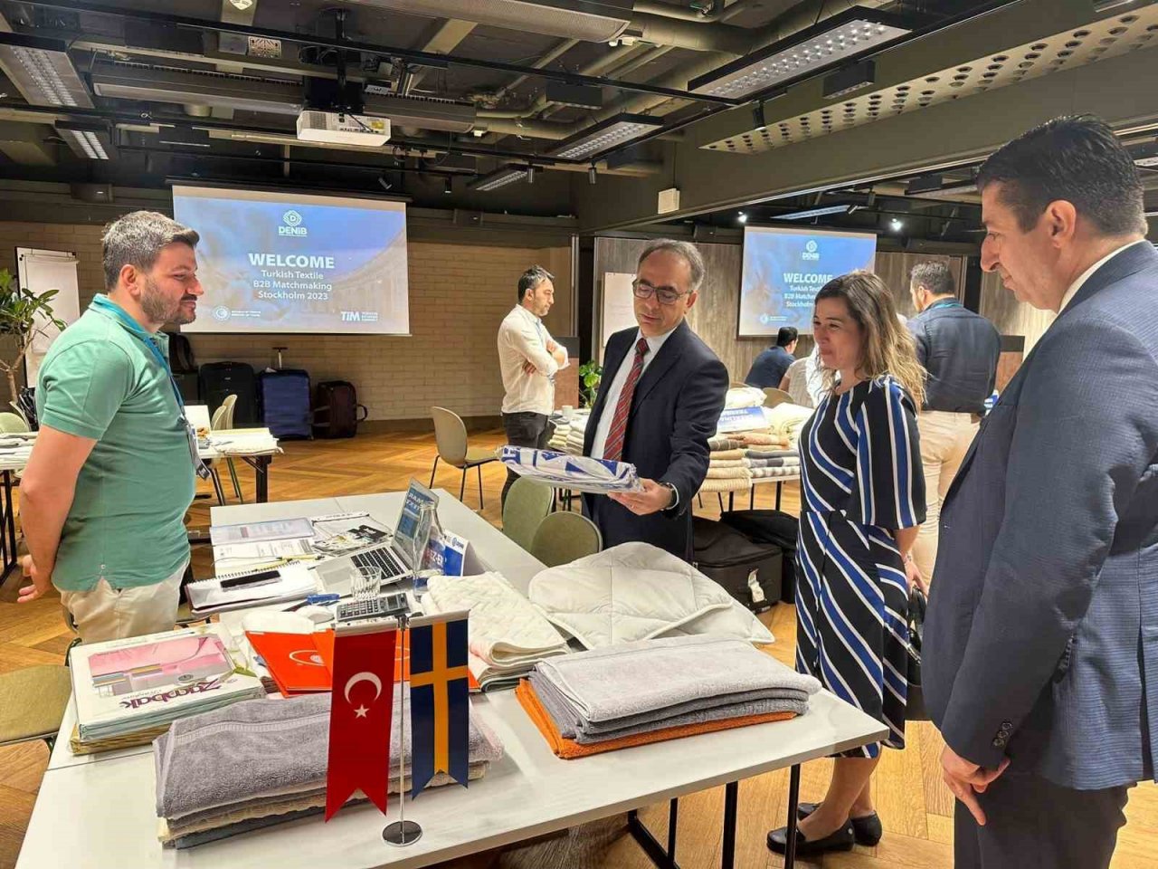 DENİB ev tekstili sektörünü Danimarka ve İsveç’te tanıtıyor